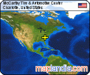 McCarthy Tire & Automotive Center satellite map