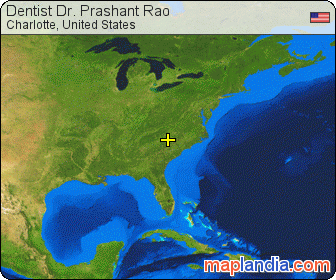 Dentist Dr. Prashant Rao satellite map