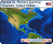 Dentist Dr. Richard Dunning satellite map