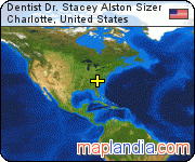Dentist Dr. Stacey Alston Sizer satellite map