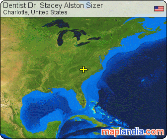 Dentist Dr. Stacey Alston Sizer satellite map