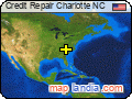 Credit Repair Charlotte NC satellite map