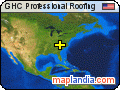 GHC Professional Roofing satellite map