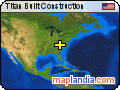 Titan Built Construction satellite map