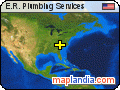 E.R. Plumbing Services satellite map