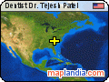 Dentist Dr. Tejesh Patel satellite map
