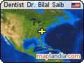 Dentist Dr. Bilal Saib satellite map