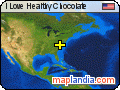 I Love Healthy Chocolate satellite map