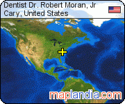 Dentist Dr. Robert Moran, Jr satellite map