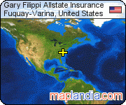 Gary Filippi Allstate Insurance satellite map