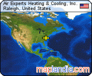 Air Experts Heating & Cooling, Inc. satellite map