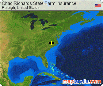 Chad Richards State Farm Insurance satellite map