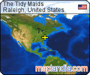 The Tidy Maids satellite map