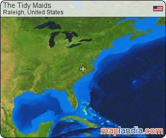 The Tidy Maids satellite map