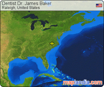 Dentist Dr. James Baker satellite map