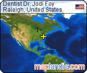 Dentist Dr. Jodi Foy satellite map