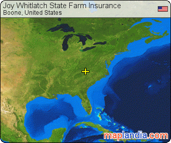 Joy Whitlatch State Farm Insurance satellite map