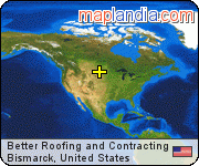 Better Roofing and Contracting satellite map