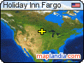 Holiday Inn Fargo satellite map