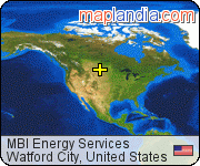 MBI Energy Services satellite map
