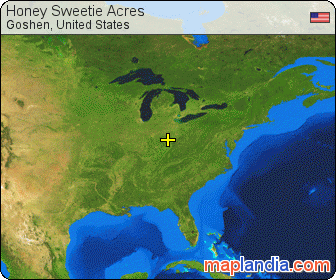 Honey Sweetie Acres satellite map