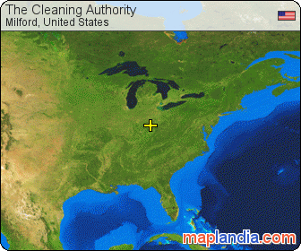 The Cleaning Authority satellite map