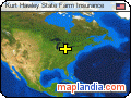 Kurt Hawley State Farm Insurance satellite map