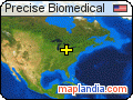 Precise Biomedical satellite map