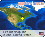 Hill's Blacktop, Inc. satellite map