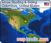 Arrow Roofing & Siding satellite map