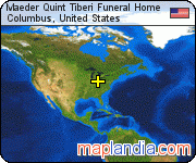 Maeder Quint Tiberi Funeral Home satellite map
