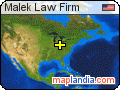 Malek Law Firm satellite map