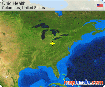 Ohio Health satellite map