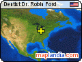 Dentist Dr. Robin Ford satellite map