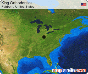 King Orthodontics satellite map