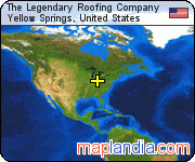 The Legendary Roofing Company satellite map