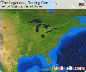 The Legendary Roofing Company satellite map