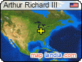 Arthur Richard III satellite map