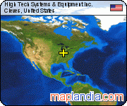 High Tech Systems & Equipment Inc. satellite map