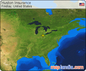 Huston Insurance satellite map