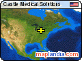 Castle Medical Solutions satellite map
