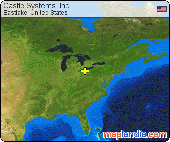 Castle Systems, Inc. satellite map