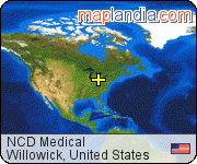 NCD Medical satellite map