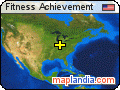 Fitness Achievement satellite map