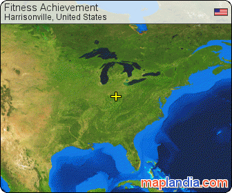 Fitness Achievement satellite map