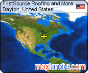 FirstSource Roofing and More satellite map