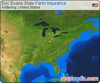 Eric Evans State Farm Insurance satellite map
