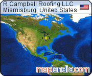 R Campbell Roofing LLC satellite map