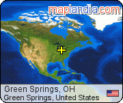 Green Springs, OH satellite map
