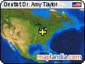 Dentist Dr. Amy Taylor satellite map